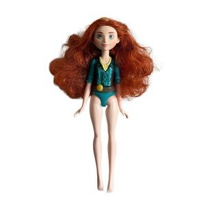 Disney Princess Merida Royal Shimmer Fashion Doll With Crown 11 Inch